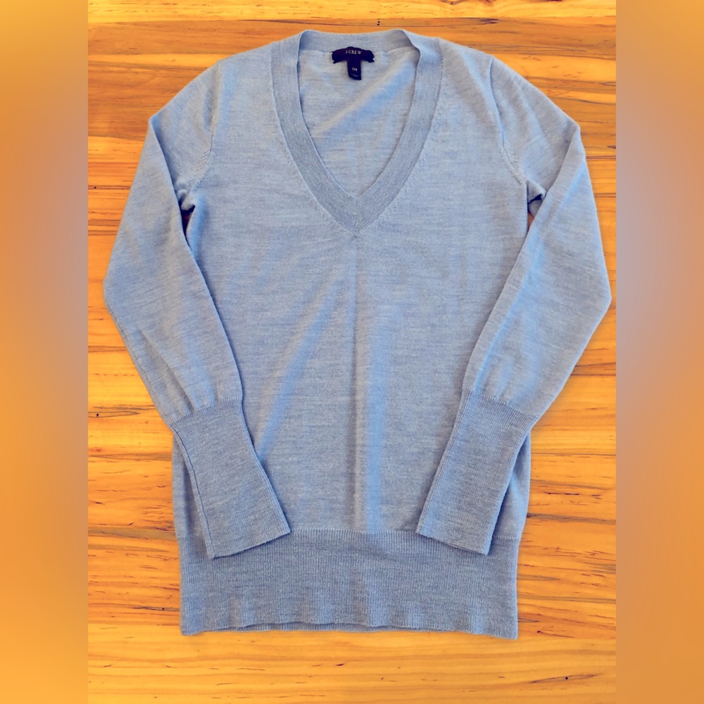 JCrew V neck Sweater Sz XXS